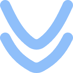 Double Tailless Line Arrow Down Icon from Flex Flat Set