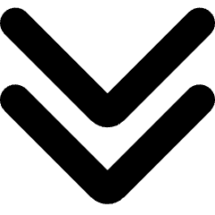Double Tailless Line Arrow Down Icon from Core Solid Set