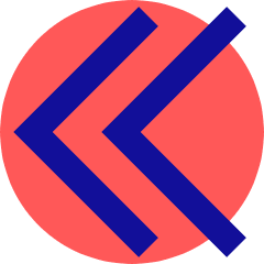 Double Tailless Line Arrow Left Icon from Sharp Pop Set