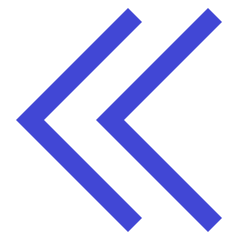 Double Tailless Line Arrow Left Icon from Sharp Duo Set