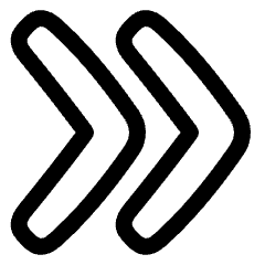 Double Tailless Line Arrow Right Icon from Plump Line Set