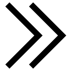 Double Tailless Line Arrow Right Icon from Sharp Line Set