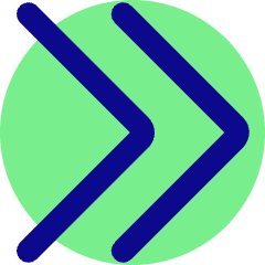 Double Tailless Line Arrow Right Icon from Core Pop Set