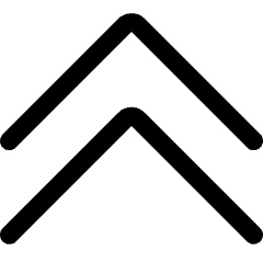 Double Tailless Line Arrow Up Icon from Core Line Set