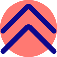 Double Tailless Line Arrow Up Icon from Core Pop Set