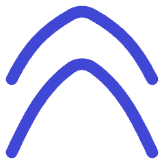 Double Tailless Line Arrow Up Icon from Flex Duo Set