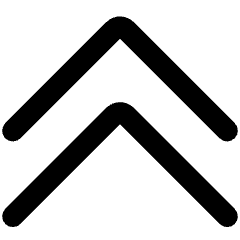 Double Tailless Line Arrow Up Icon from Core Remix Set