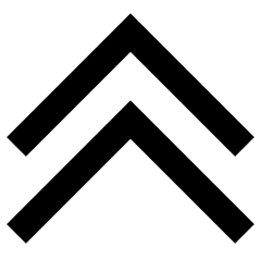 Double Tailless Line Arrow Up Icon from Sharp Remix Set