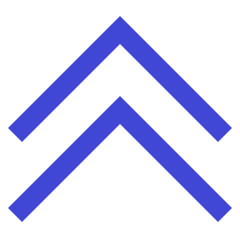 Double Tailless Line Arrow Up Icon from Sharp Duo Set