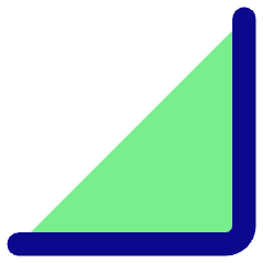 Tailless Line Arrow Bottom Right Icon from Core Pop Set