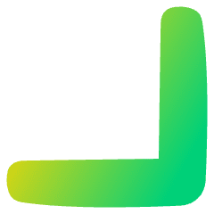 Tailless Line Arrow Bottom Right Icon from Plump Gradient Set