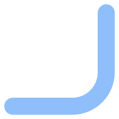 Tailless Line Arrow Bottom Right Icon from Flex Flat Set