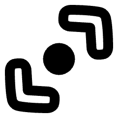 Tailless Line Arrow Diagonal Scroll 1 Icon from Plump Remix Set