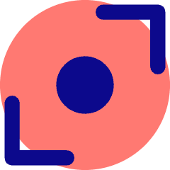 Tailless Line Arrow Diagonal Scroll 1 Icon from Core Pop Set