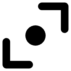 Tailless Line Arrow Diagonal Scroll 1 Icon from Core Solid Set