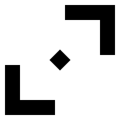 Tailless Line Arrow Diagonal Scroll 1 Icon from Sharp Solid Set