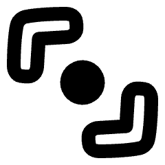 Tailless Line Arrow Diagonal Scroll 2 Icon from Plump Remix Set