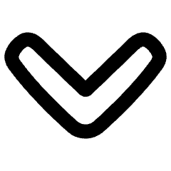 Tailless Line Arrow Down 1 Icon from Plump Remix Set