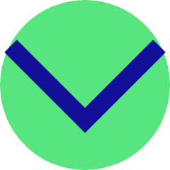 Tailless Line Arrow Down 1 Icon from Sharp Pop Set