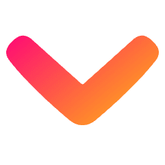Tailless Line Arrow Down 1 Icon from Plump Gradient Set