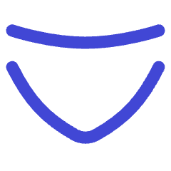 Tailless Line Arrow Down 2 Icon from Flex Duo Set