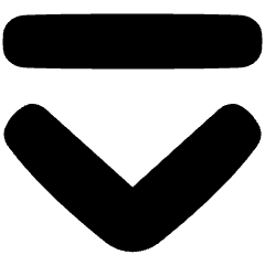 Tailless Line Arrow Down 2 Icon from Plump Solid Set