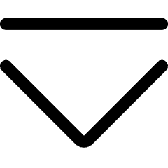 Tailless Line Arrow Down 2 Icon from Core Line Set