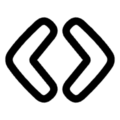 Tailless Line Arrow Expand Horizontal Sort Icon from Plump Line Set