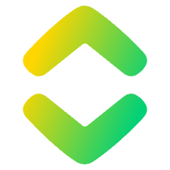 Tailless Line Arrow Expand Vertical Icon from Plump Gradient Set