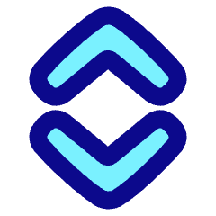 Tailless Line Arrow Expand Vertical Icon from Plump Pop Set