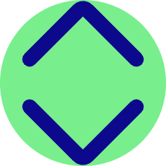Tailless Line Arrow Expand Vertical Sort Icon from Core Pop Set