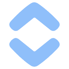 Tailless Line Arrow Expand Vertical Icon from Plump Flat Set