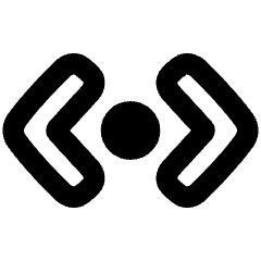 Tailless Line Arrow Horizonal Scroll Icon from Plump Remix Set