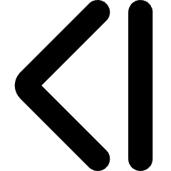 Tailless Line Arrow Left 2 Icon from Core Solid Set