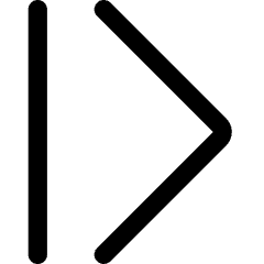 Tailless Line Arrow Right 2 Icon from Core Line Set