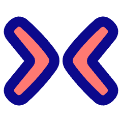 Tailless Line Arrow Shrink Horizontal 1 Icon from Plump Pop Set