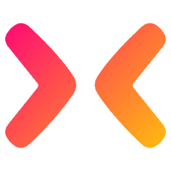 Tailless Line Arrow Shrink Horizontal 1 Icon from Plump Gradient Set