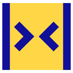 Tailless Line Arrow Shrink Horizontal 2 Icon from Sharp Pop Set