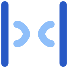Tailless Line Arrow Shrink Horizontal 2 Icon from Flex Flat Set