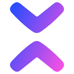 Tailless Line Arrow Shrink Vertical Icon from Plump Gradient Set
