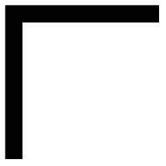 Tailless Line Arrow Top Left Icon from Sharp Remix Set