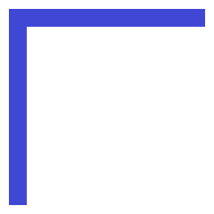 Tailless Line Arrow Top Left Icon from Sharp Duo Set