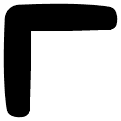 Tailless Line Arrow Top Left Icon from Plump Solid Set