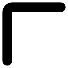 Tailless Line Arrow Top Left Icon from Core Solid Set