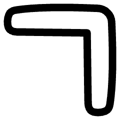 Tailless Line Arrow Top Right Icon from Plump Line Set