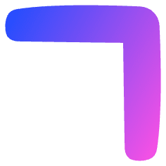 Tailless Line Arrow Top Right Icon from Plump Gradient Set