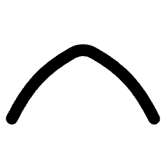 Tailless Line Arrow Up 1 Icon from Flex Line Set