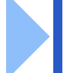 Arrow Caret Last Page Icon from Sharp Flat Set