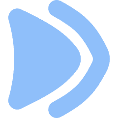 Double Tailless Triangle Arrow Right Icon from Flex Flat Set