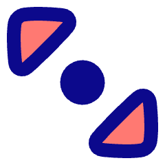 Tailless Triangle Arrow Diagonal Scroll 1 Icon from Plump Pop Set